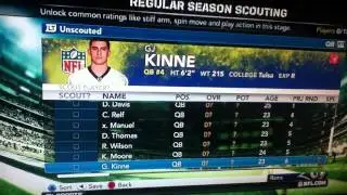 Madden 12 import NCAA 12 draft class