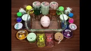 Mixing Random Things into Store Bought Slime - 4K Video ! Satisfying Slime Videos