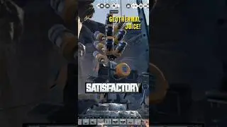 Geothermal Generators are A Weird Power Source in Satisfactory #shorts #gamingshorts #satisfactory