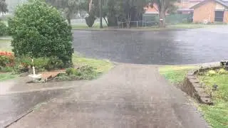 Heavy Rain Hunter Valley NSW Dec 16 2020