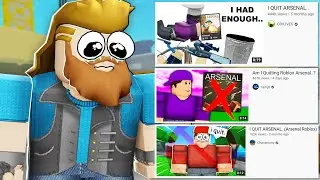 people are QUITTING ARSENAL?... (Arsenal Roblox)