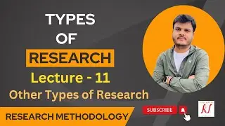 Longitudinal, Historical,  Decision Oriented, Adhoc, Laboratory Types of Other Research | L - 11