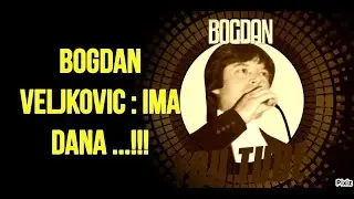 BOGDAN VELJKOVIC : IMA DANA KADA NEZNAM &Scaron;TA DA RADIM...RESTORAN 