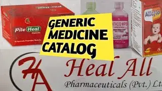 Generic branded medicine product list catalog By heal all pharmaceutical #generic #medicine in india