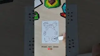 Valentine's ideas pixel art #art #نقاشی #tutorial #pixelcraft #valentine #cute