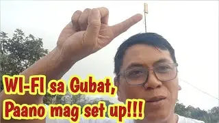 Recap lang. Paano ba mag set up ng internet sa bundok. 