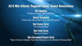 69 WFMZ-TV 2018 Emmy Award Nominations