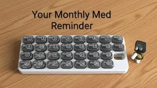 This Month's Med Refill Reminder - Disabled and Prepping