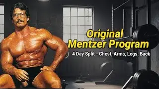 Original Mike Mentzer Training Program | 4 Day Split Workout for Chest, Back, Arms & Legs