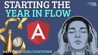 New Year Countdown in Angular (GMT-02:00) | Code & Chill Lofi Programming