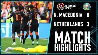 Netherlands on FIRE! North Macedonia 0-3 Netherlands Highlight Show | Euro 2020