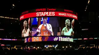 Kobe Bryant's legendary last Lakers game, an inside look from Section 207!