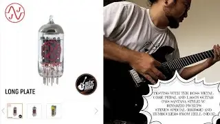 Marshall Valvestate 8040 Tube Replacement | JJ Electronics Preamp Vacuum Tube12AX7 ECC803 Long Plate