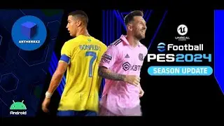 Tutor setting+ gameplay pes2017 patch 2024 winlator 7.1 android no root