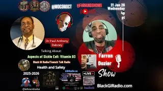 Farron Dozier Show: Aspects of Sickle Cell Trait & Beyond the Patch w/  Dr. Dabney & Derrick Bush