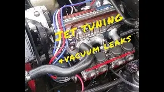 Carb tuning fails/wins of running bike carbs on a Chevette