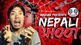 NEPALI BHOOT 😱 | Full Horror Comedy Reaction | Nepali Scary Video Reaction