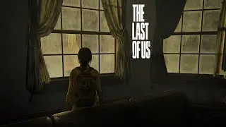 Heavy rain sound on window  with blackscreen (the last of us)