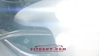 Dodge Ram dent removal in Springfield IL, Auto Hail Specialist Dent Removal