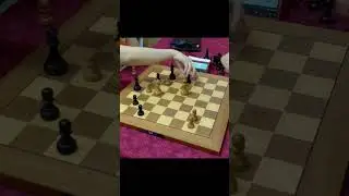 FIDE Master Misses Mate in One! #chess #blunder #blitz