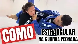 Como estrangular algu&eacute;m, guarda fechada, Jiu jitsu iniciantes