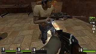 Left 4 Dead 2 Campaign Gameplay 381 - Gunk: occupied