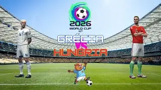 Grécia x Hungria - Eliminatórias Copa 2026 - PES 2013 PC