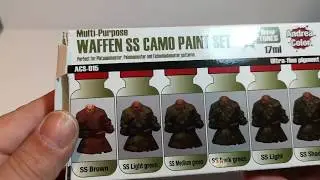 Andrea Color Waffen SS Camp Paint Set Unboxing