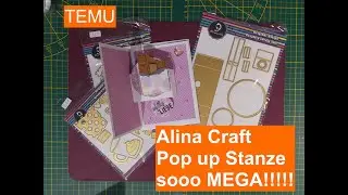 #TEMU Pop up Stanze #Alina Craft, ich zeige Euch wie sie funktioniert!!!
