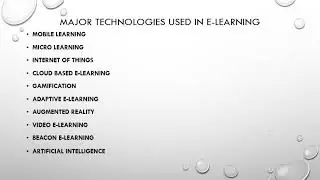 Professional Business Skills:- Module 2 : E  learning Part 8