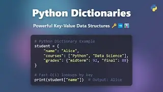 Python Dictionaries for Beginners: Key-Value Pairs Explained!