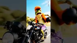 Funny Cat and Frog Cartoon Video || #cartoonvideo #catvideos #frog #3danimation #ai #animanimals