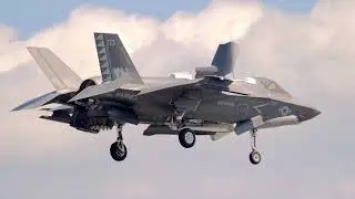 F-35B | Stabilized Camera | Hover Demo Close Up Zoomed In - 4K Cherry Point 2024