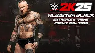 WWE 2K25 - Aleister Black Entrance