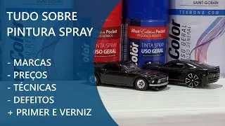 Como pintar miniaturas com tinta spray