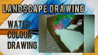 water colour drawing💞 #drawingideas #watercolorpainting #easypaint