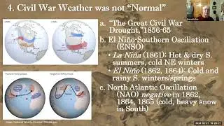 Weather, Climate and the American Civil War