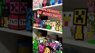 I MADE A MINECRAFT BANNER #villager #hamabeads #minecraft