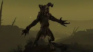 The flying Deathclaw in Fallout 4