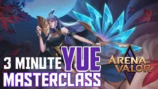 AOV 3 MIN MASTERCLASS - YUE | SHINE PLAYS #aov #aovtutorial #aovyue #aovnewhero #aovmage #astars