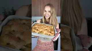 Focaccia bez zagniatania 😍😍😍 #furajedzenia #focaccia