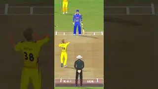 Perfect Yorker Ball In Real Cricket 22 #shorts #ytshorts #unbelivable #rc22