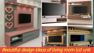 Tv unit new designs top model modular! tv unit design ideas! lcd Stone wall! ply wood wall for LCD