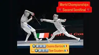 Junior Worlds 2025 JMS - L4 - Cosimo Bertini ITA v Tom Couderc FRA