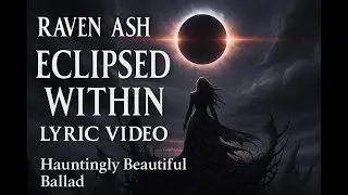 Raven Ash &ndash; Eclipsed Within (Official Lyric Video) | Gothic Metal Ballad of Eternal Shadows