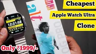 Alt OG Pro Smartwatch Unboxing & Review - Cheapest Apple Watch Ultra Clone for Just ₹1999🔥🔥🔥