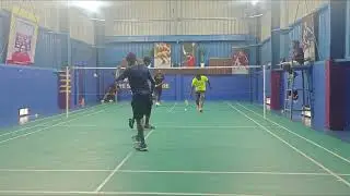 Badminton 🏸 weekend men's doubles tournament match 2026 at Thiruvarur #badminton  @FOCUSBADMINTON 