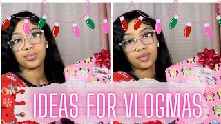 2022 VLOGMAS IDEAS 🎄 | 20 VLOGMAS TOPICS | PRETTYKAAY