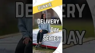 Delivery Day Series | Bunkie package arrives #sheshed #bunkie