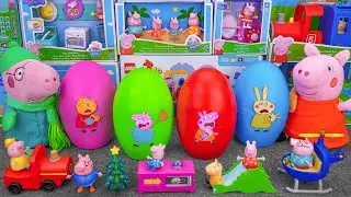 94 Minutes of Satisfying ASMR Unboxing | Adorable Peppa Pig Color Egg Supprise Unboxing